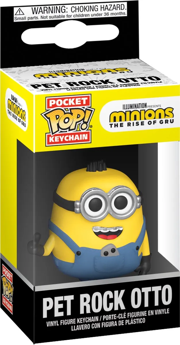 Funko Pop! Keychain Minions 2 Pet Rock Otto