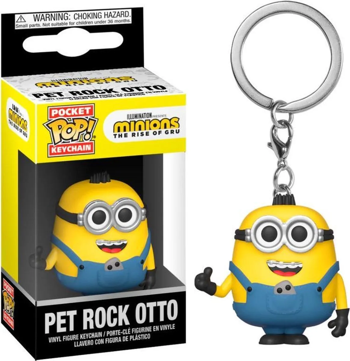 Funko Pop! Keychain Minions 2 Pet Rock Otto