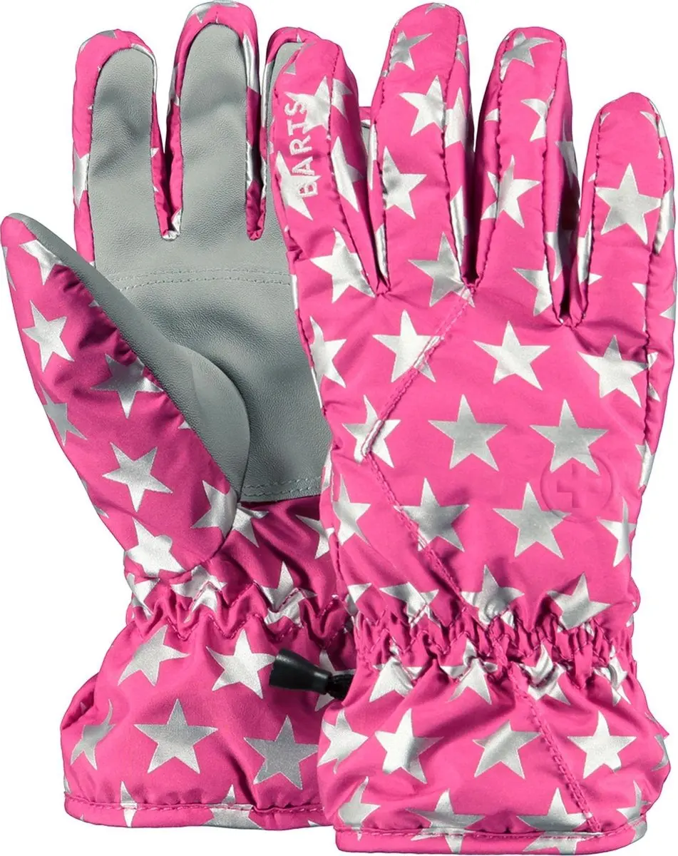 Barts Basic Skiglovens Kids Maat 7 - Berry Stars