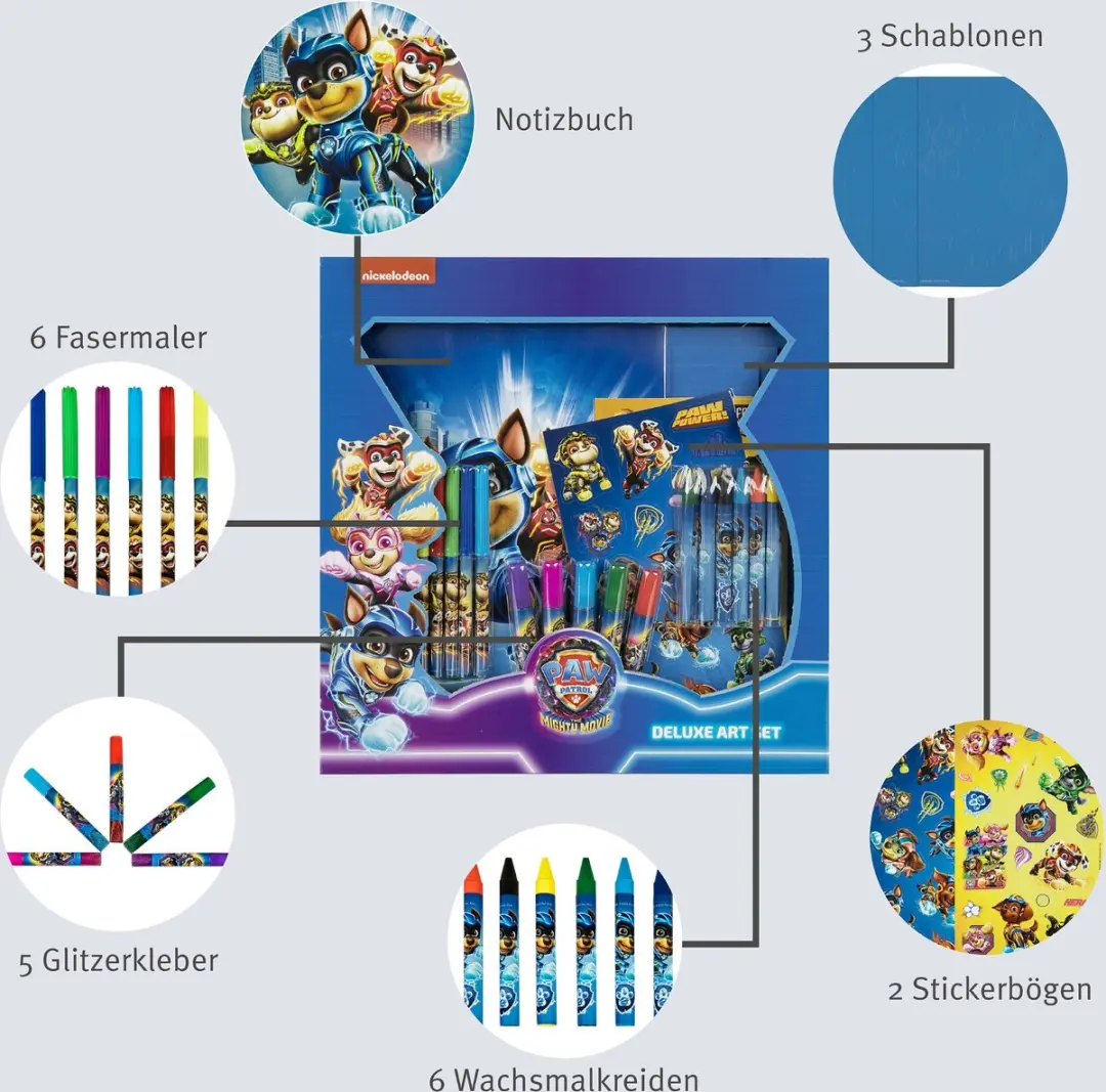 PAW Patrol Deluxe Knutselset - Blauw