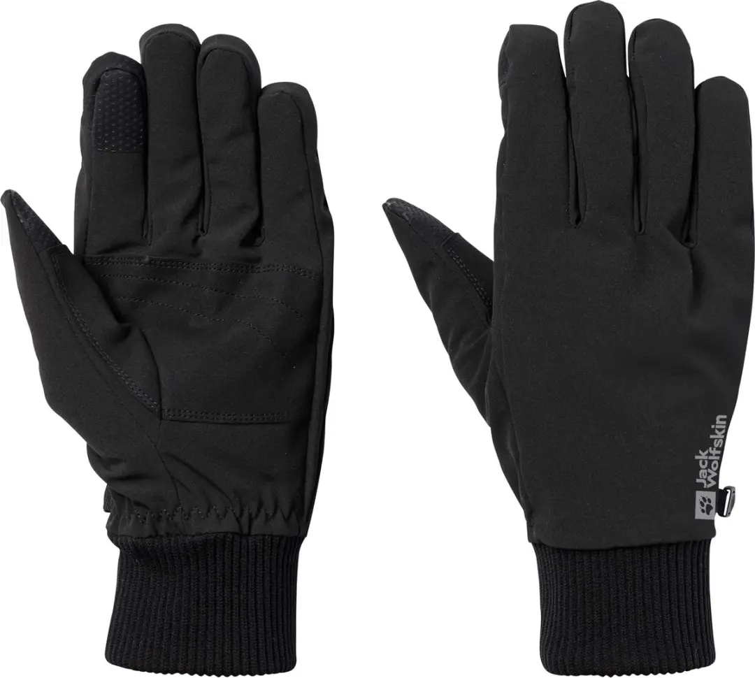 Jack Wolfskin Supersonic Winterhandschoenen M - Zwart