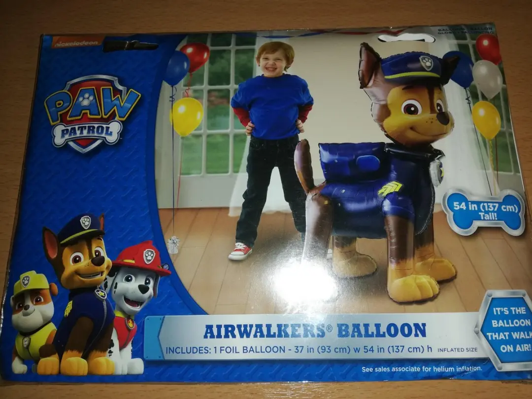 PAW Patrol Chase Ballon 137x93cm - Multicolor