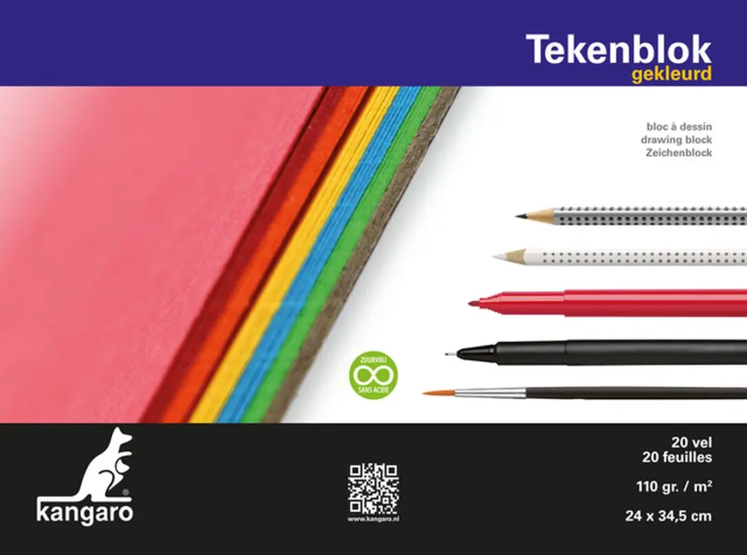 Kangaro K-5588 Tekenblok A4+