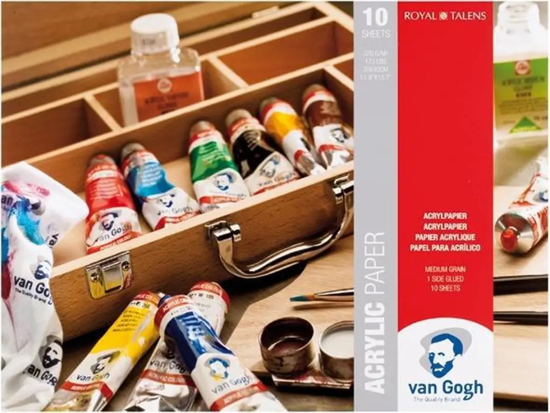 Van Gogh Acrylverf Papier Wit - 10 Vel