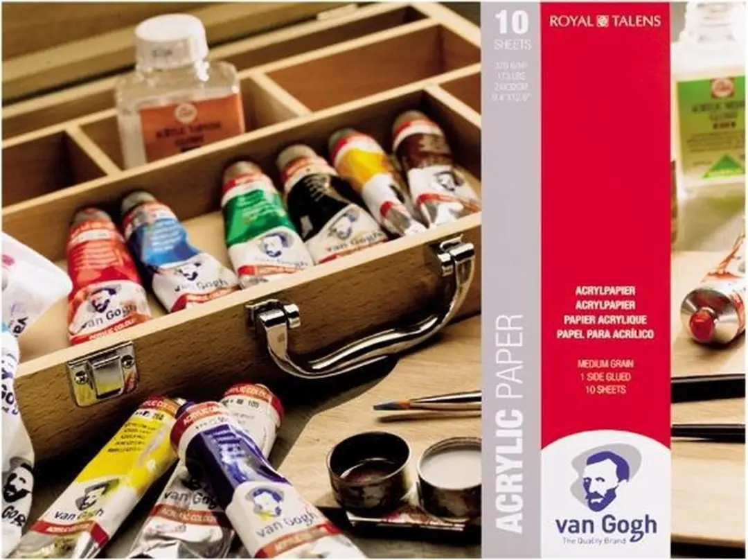 Van Gogh Acrylverf Papier Wit - 10 Vel