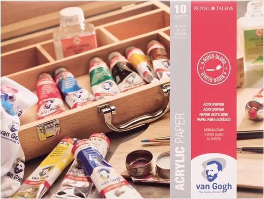 Van Gogh Acrylverf Papier Wit - 10 Vel
