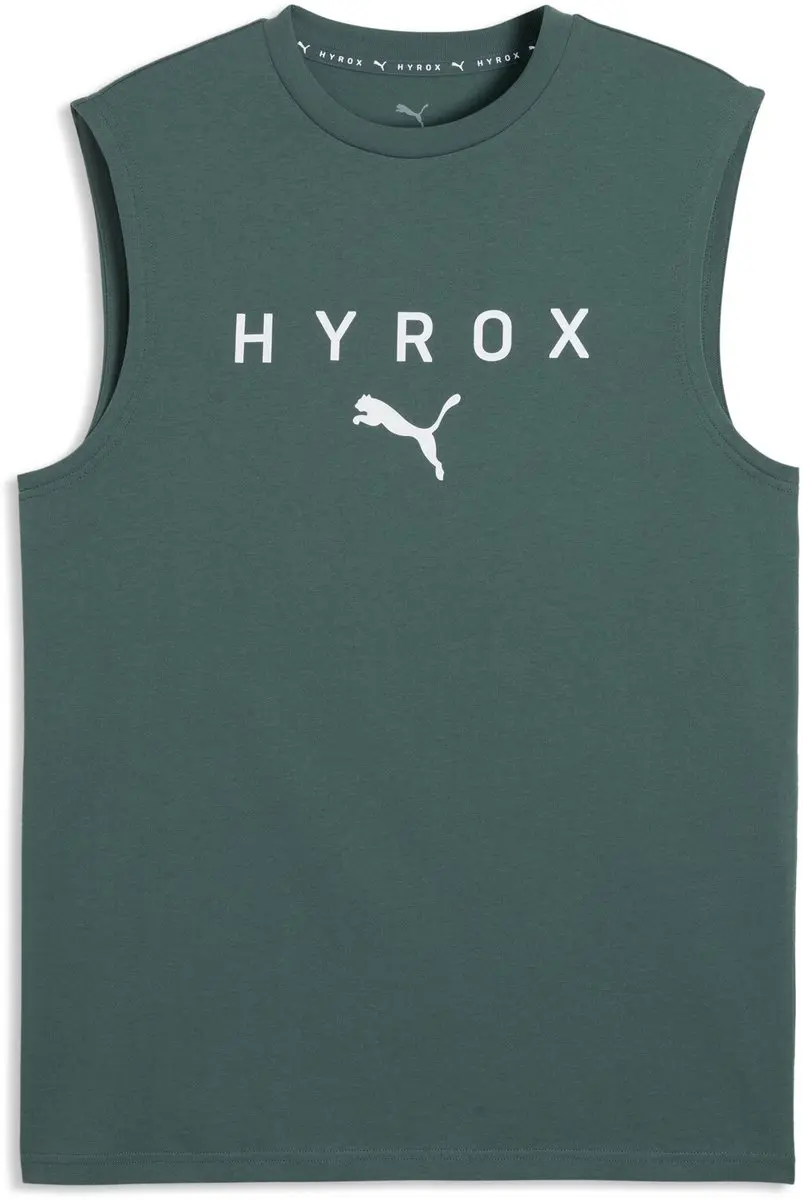 PUMA x HYROX CUTOFF TANK - Light Gray Heather - XXL