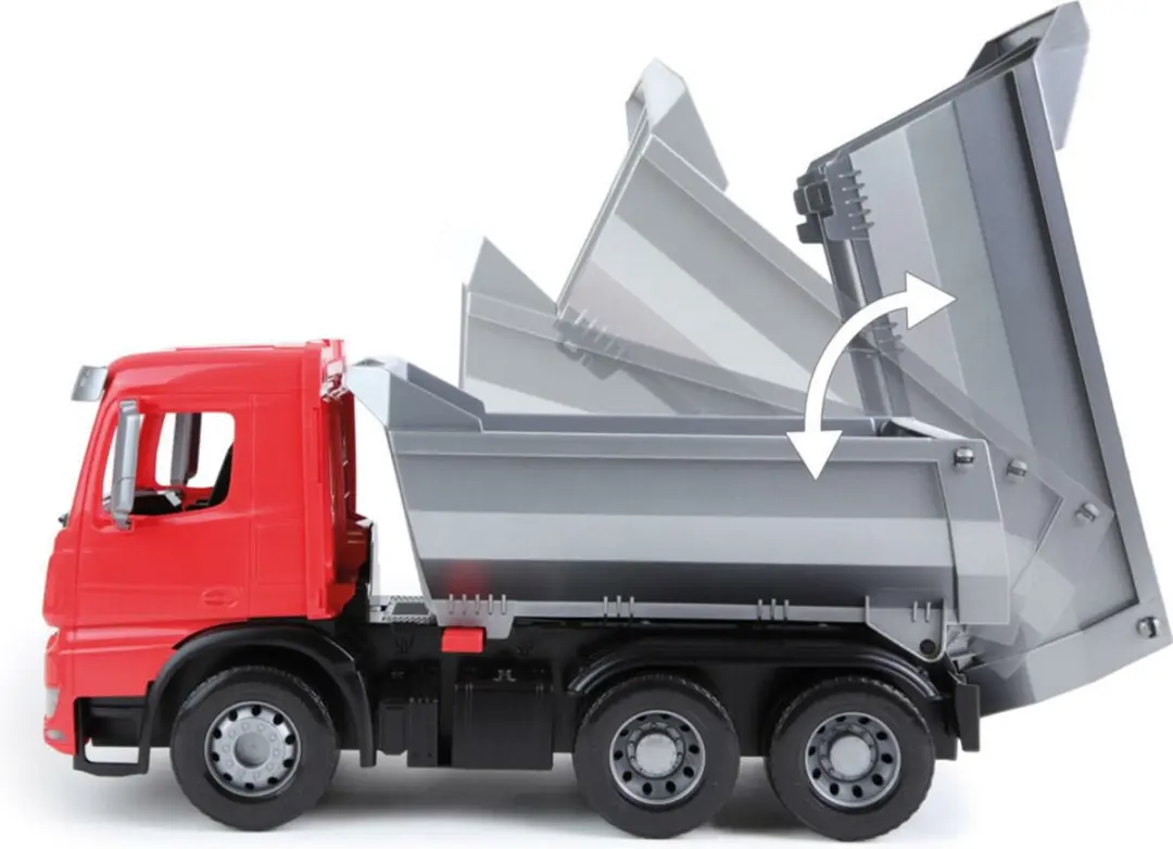 Lena Worxx Kiepwagen Mercedes-Benz Arocs SM04610 - Rood