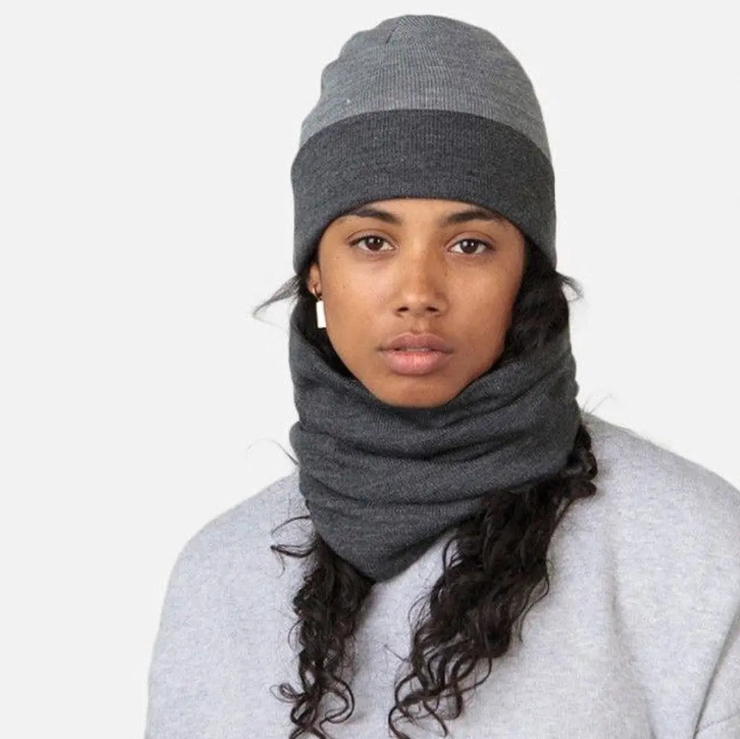 Barts Eclipse Col Nekwarmer Heren - Dark Heather - afbeelding 6 van 6