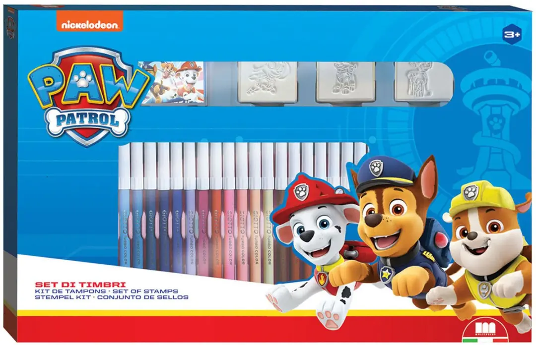 PAW Patrol Stempelset 41-delig - Kleurenmix