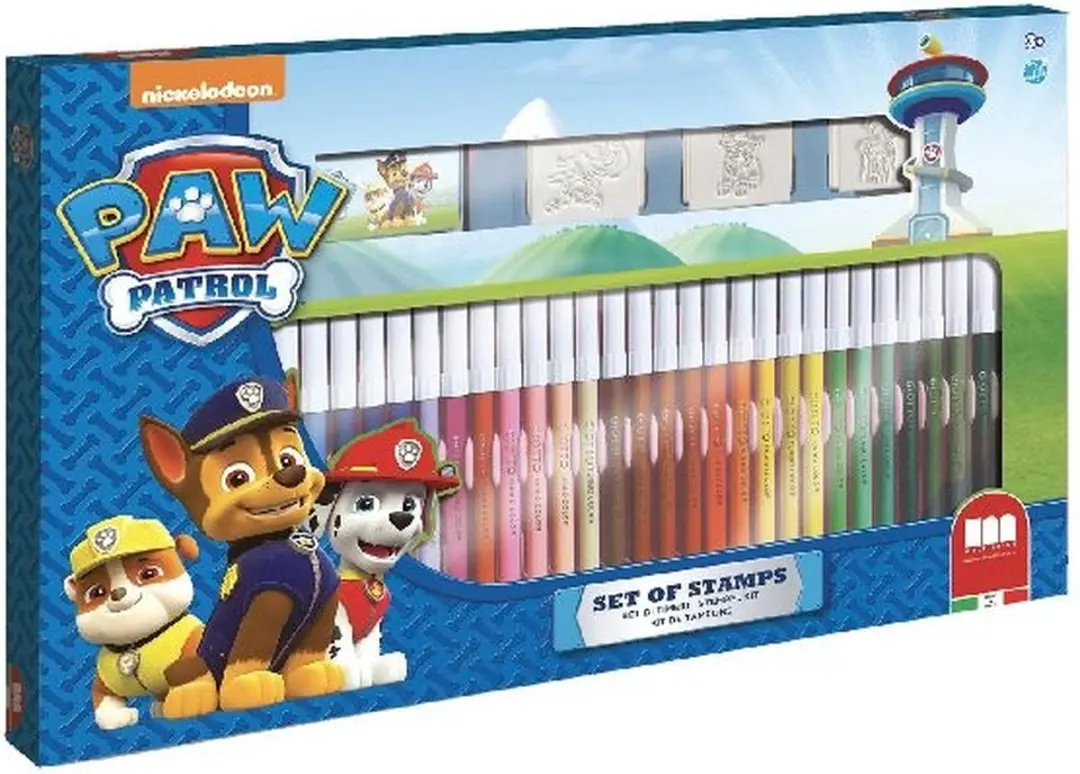 PAW Patrol Stempelset 41-delig - Kleurenmix