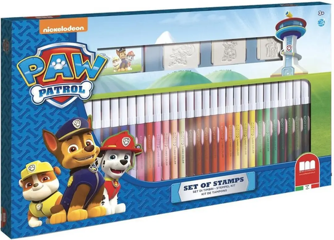 PAW Patrol Stempelset 41-delig - Kleurenmix