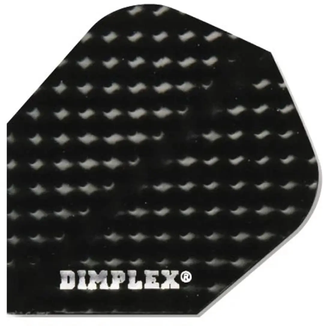 Harrows Dimplex HF4014 Dart Flights - 3 Stuks - Zwart