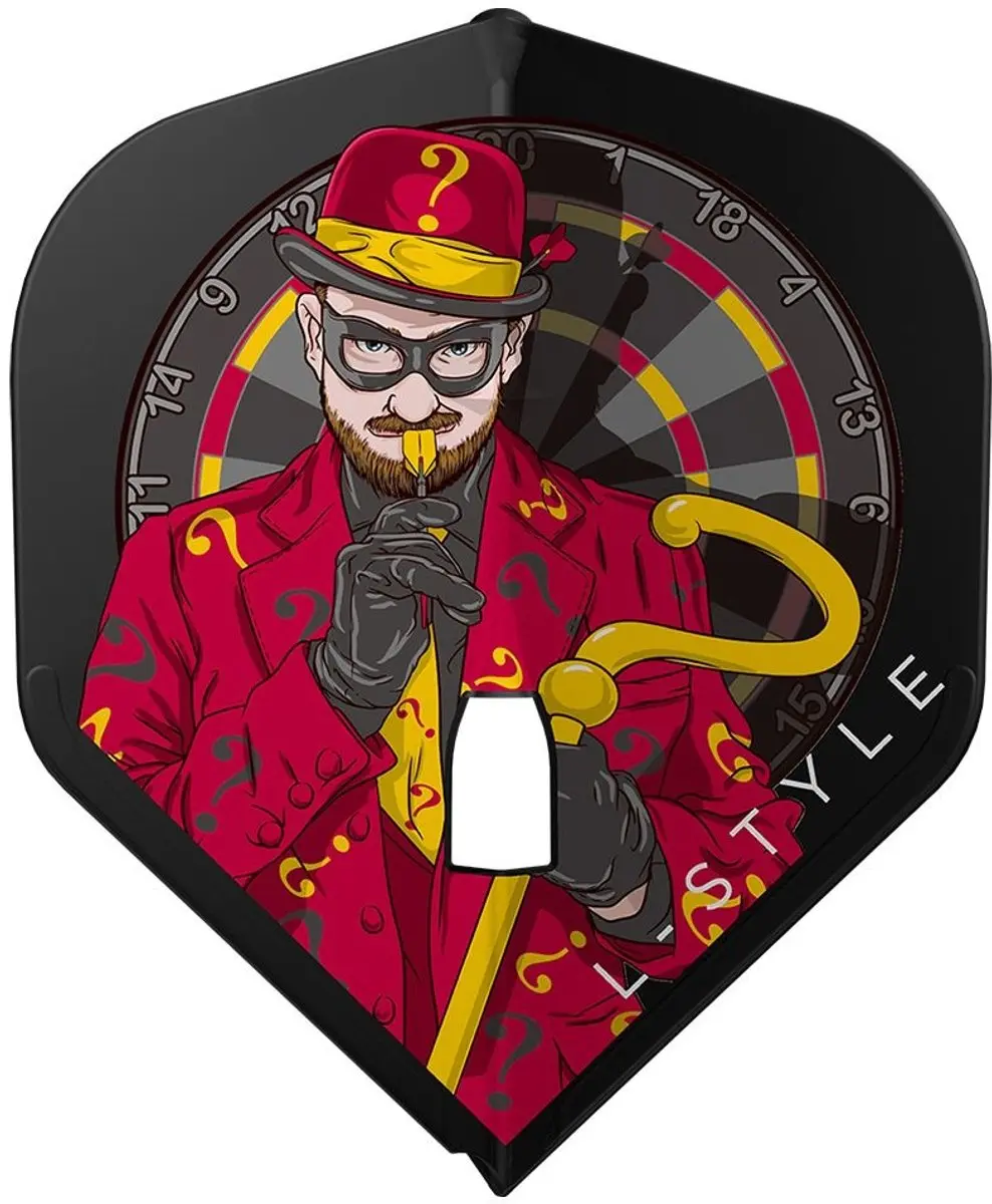 L-Style Champagne L1 Brian Raman V1 Dart Flights F31010 - 3 Stuks