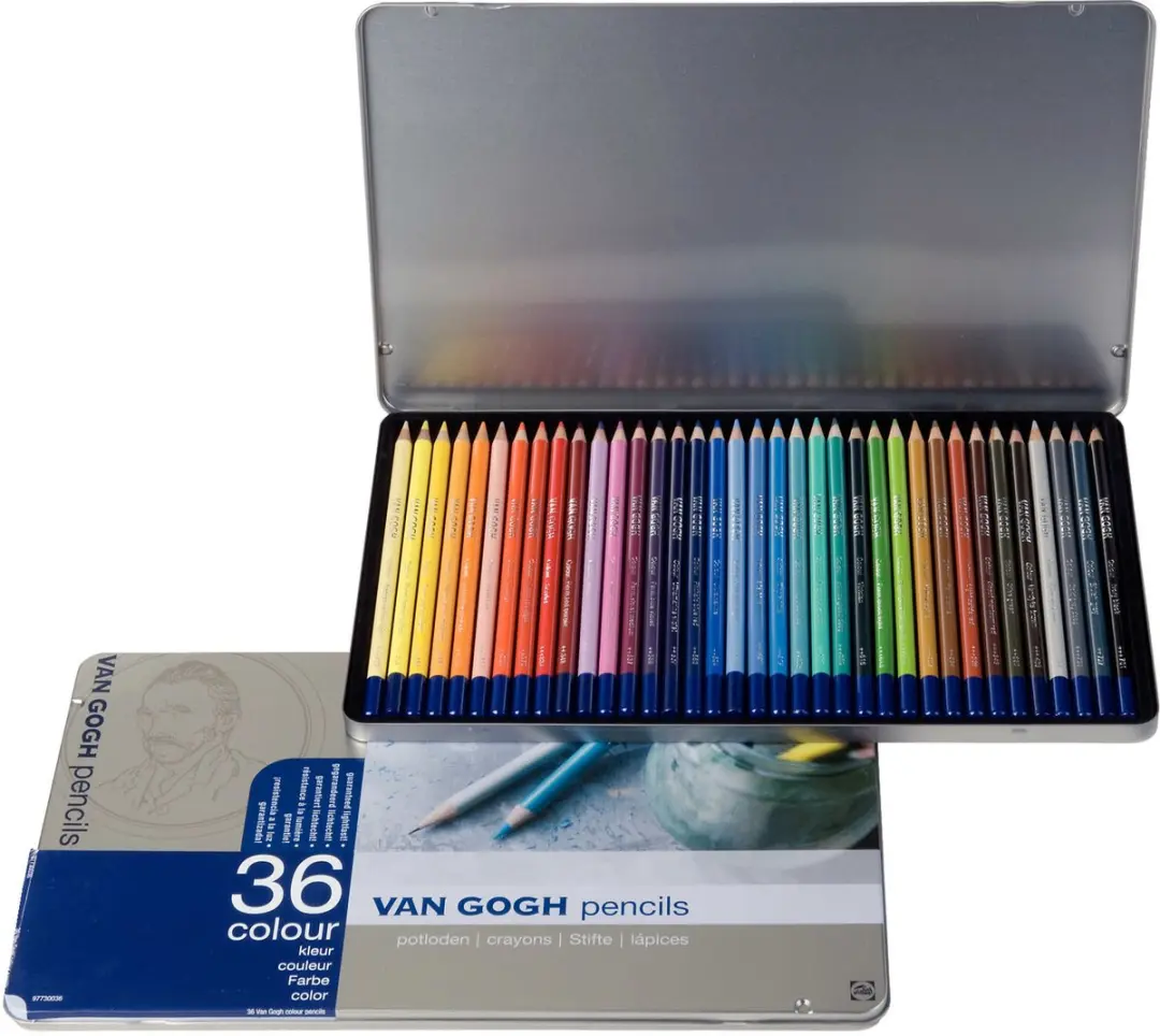 Van Gogh Kleurpotloden Set 36 Kleuren - Multicolor