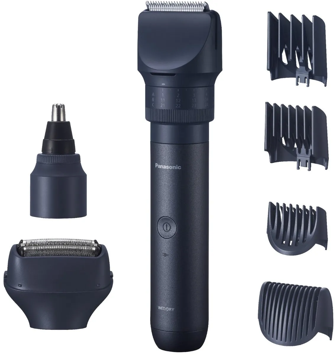 Panasonic XSHAPEPACK1EU Nat & Droog Trimmer - Blauw