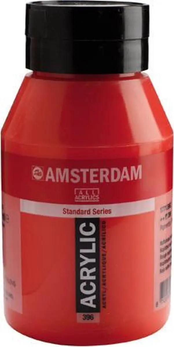 Amsterdam Acrylverf 396 Naftolrood Middel 1L