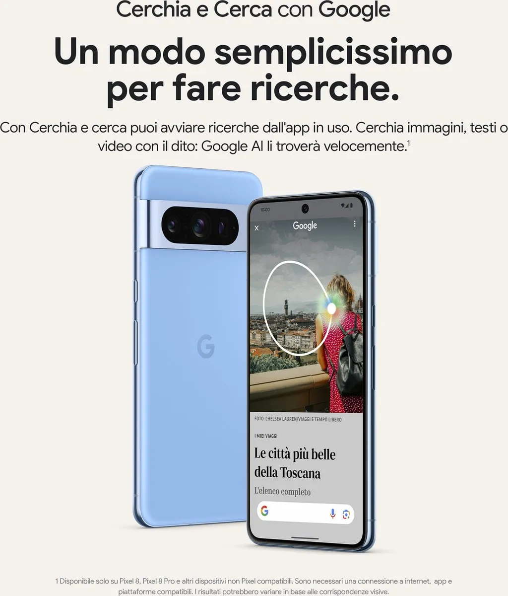 Google Pixel 8 Pro GA04915-GB - 12GB/256GB - Bay Blue