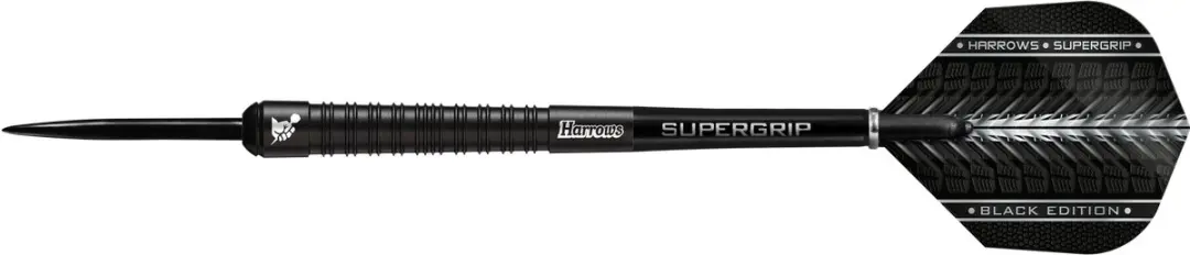 Harrows Supergrip Black Edition 23g Tungsten - 3 Stuks