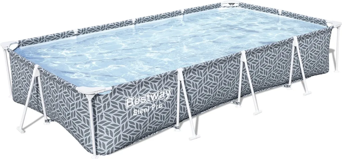 Bestway Steel Pro Zwembad 366x201x66cm - 4000L - Grijs - afbeelding 3 van 6