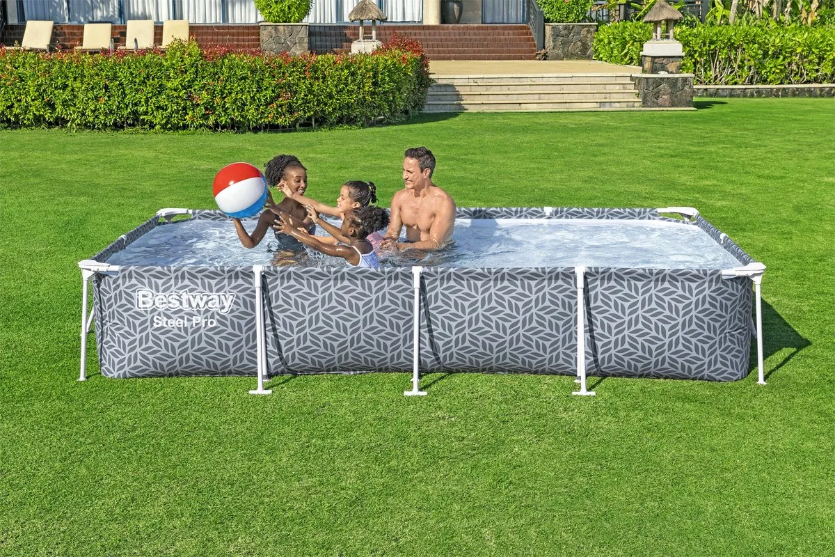 Bestway Steel Pro Zwembad 366x201x66cm - 4000L - Grijs - afbeelding 6 van 6