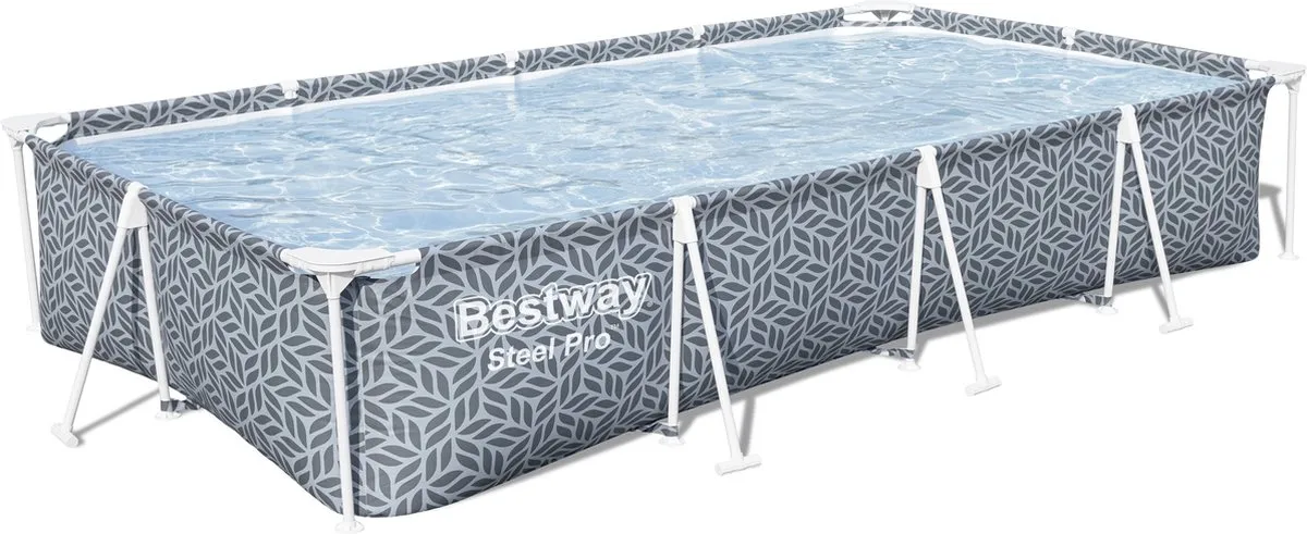 Bestway Steel Pro Zwembad 366x201x66cm - 4000L - Grijs - afbeelding 4 van 6