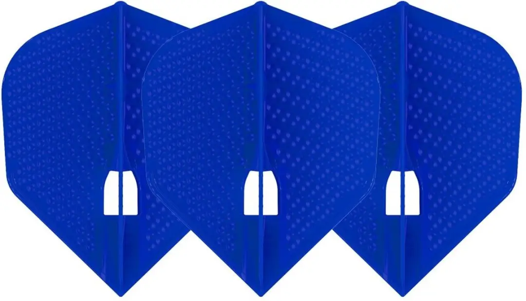L-Style Champagne L3 Shape Dimple Blauwe Dart Flights FP4303