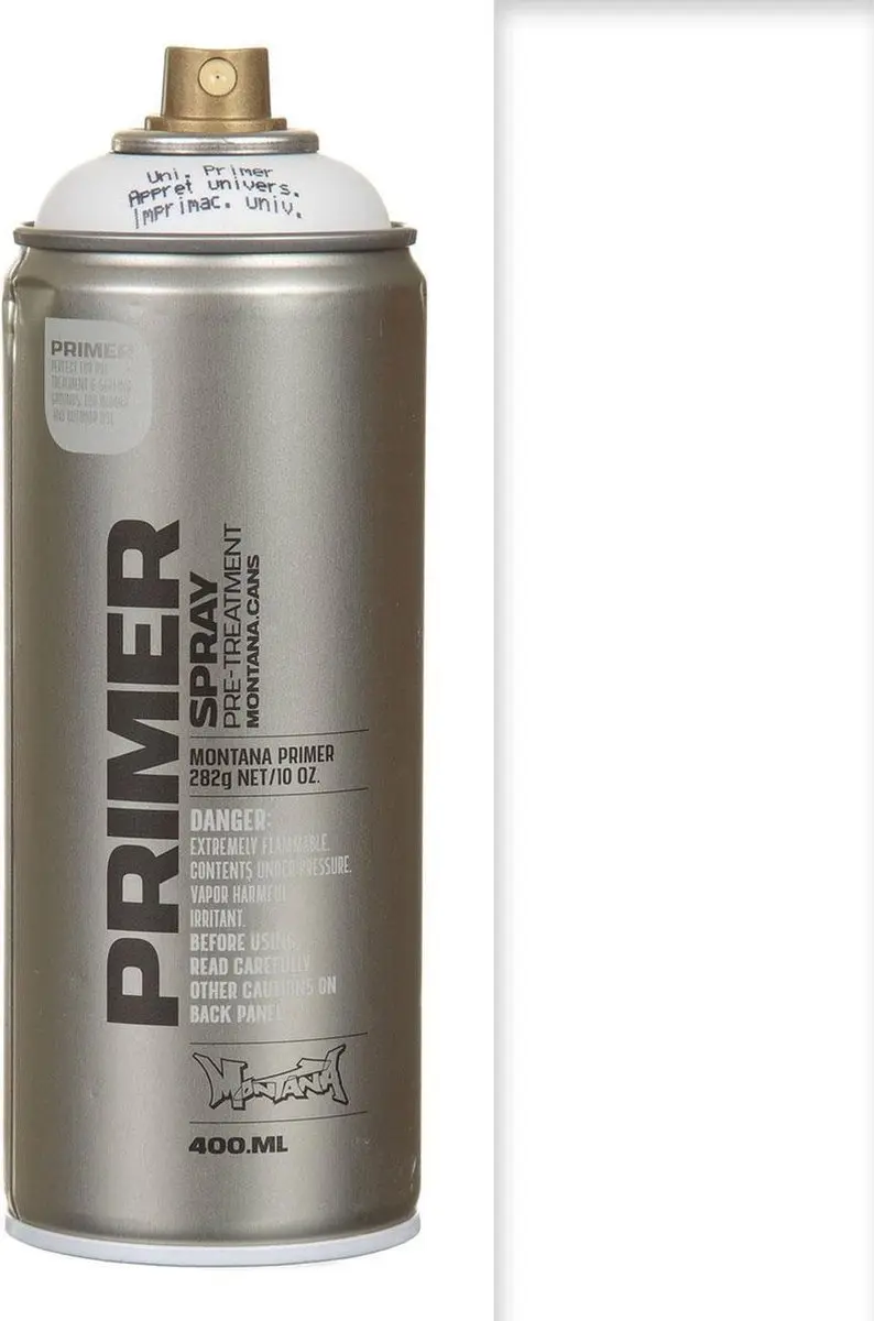 Montana Gold Universele Primer Spuitverf 400ml - Wit