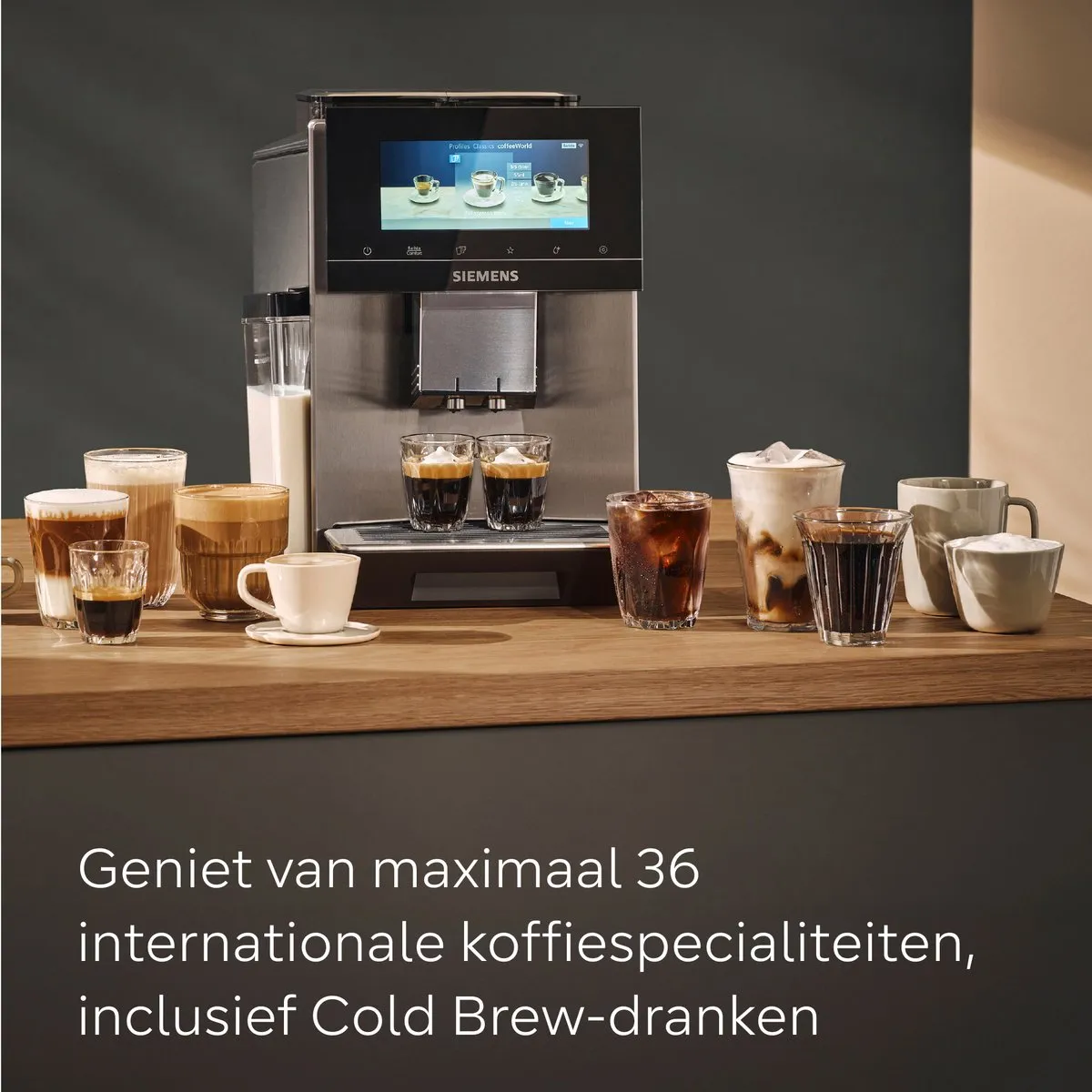 Siemens EQ900 TQ907R03 Volautomatische Espressomachine - RVS - afbeelding 6 van 6