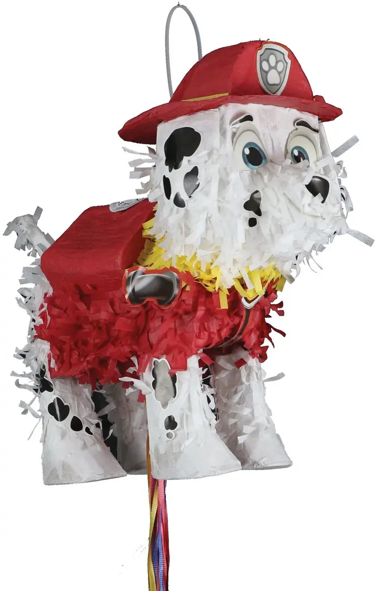 PAW Patrol Marshall Pull Piñata - Rood/Wit