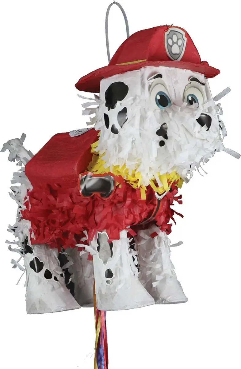 PAW Patrol Marshall Pull Piñata - Rood/Wit