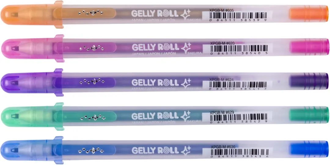 Sakura Gelly Roll Silver Shadow Gelpen Set