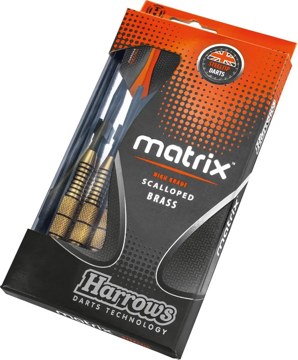 Harrows Matrix 18Gk Darts - 3 Stuks - Zwart