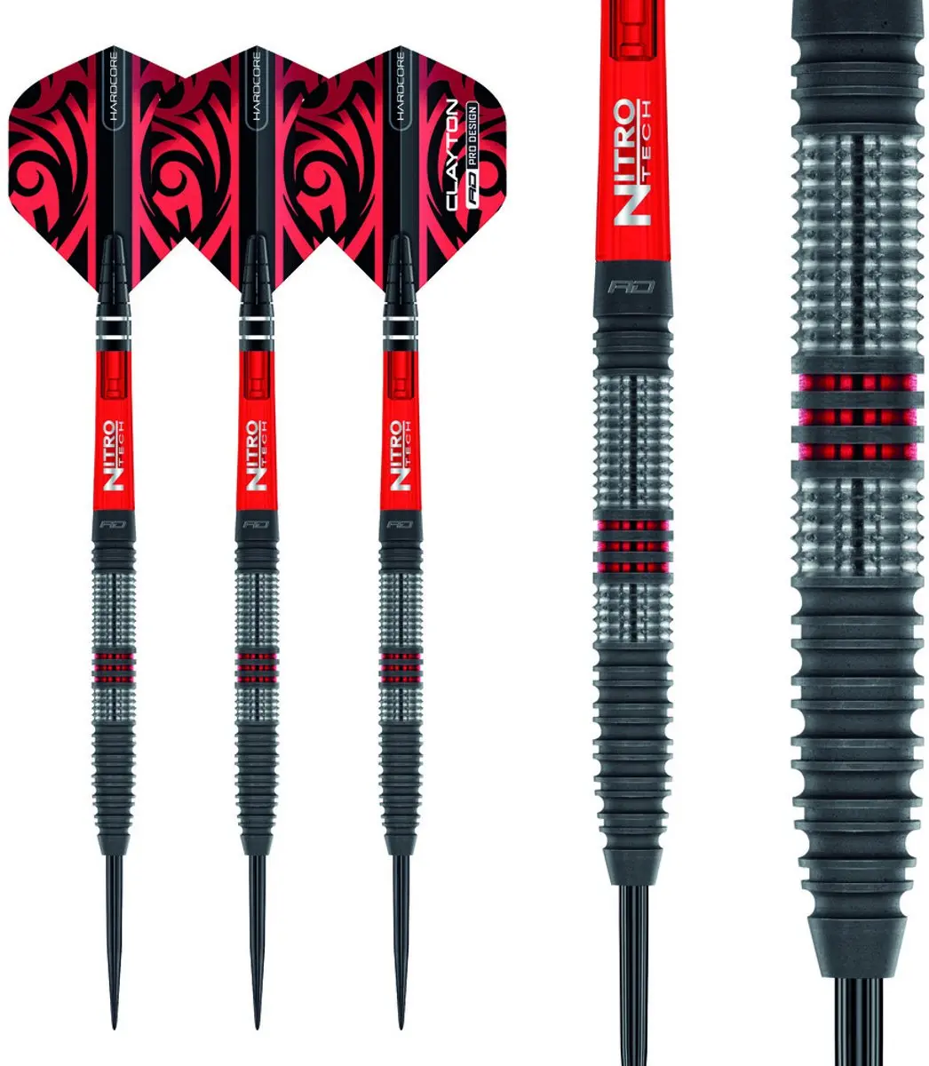 Red Dragon Jonny Clayton Hiraeth 90% Dartpijlen - 3 Stuks