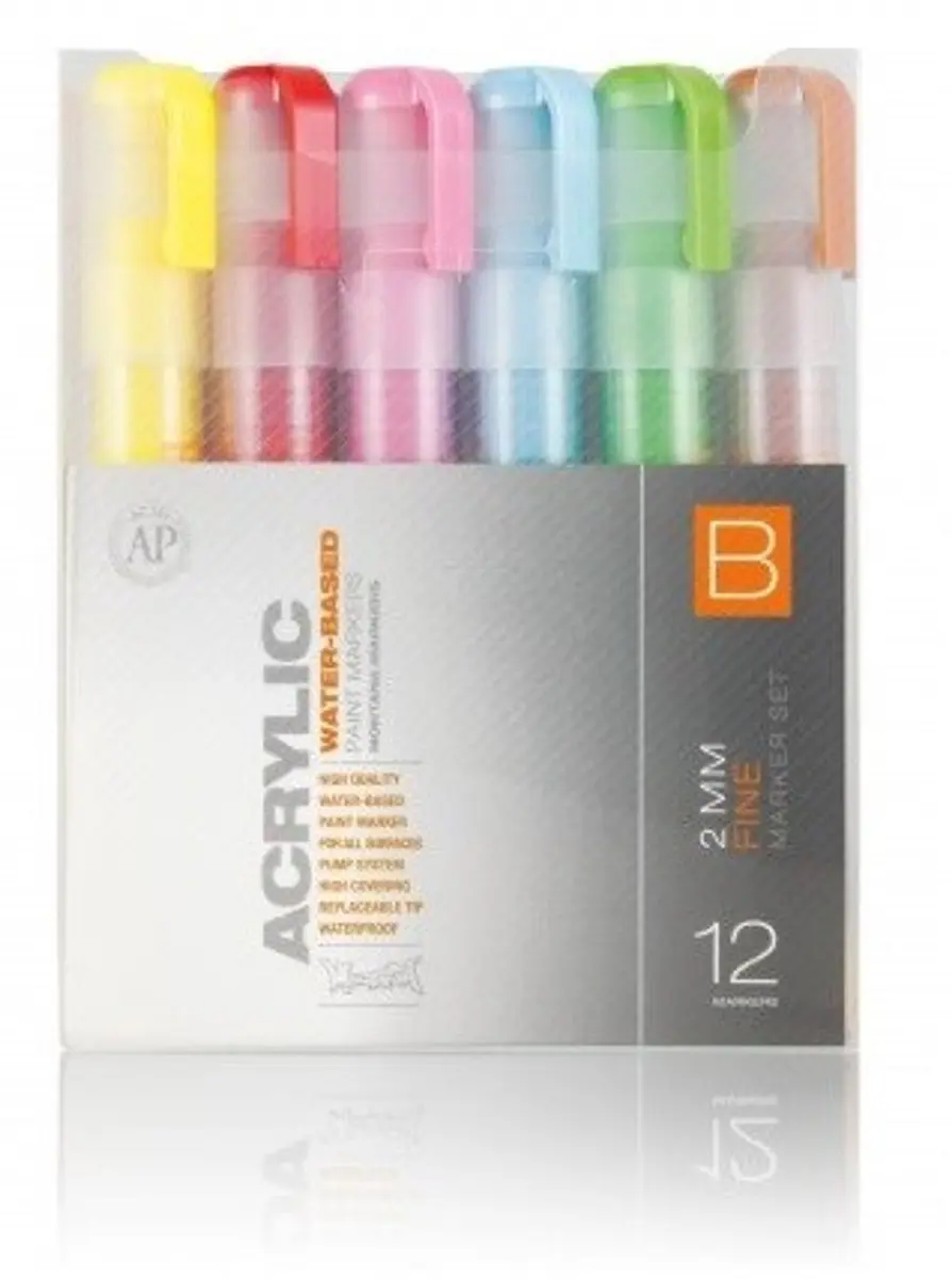 Montana ACRYLIC Marker 2mm Set