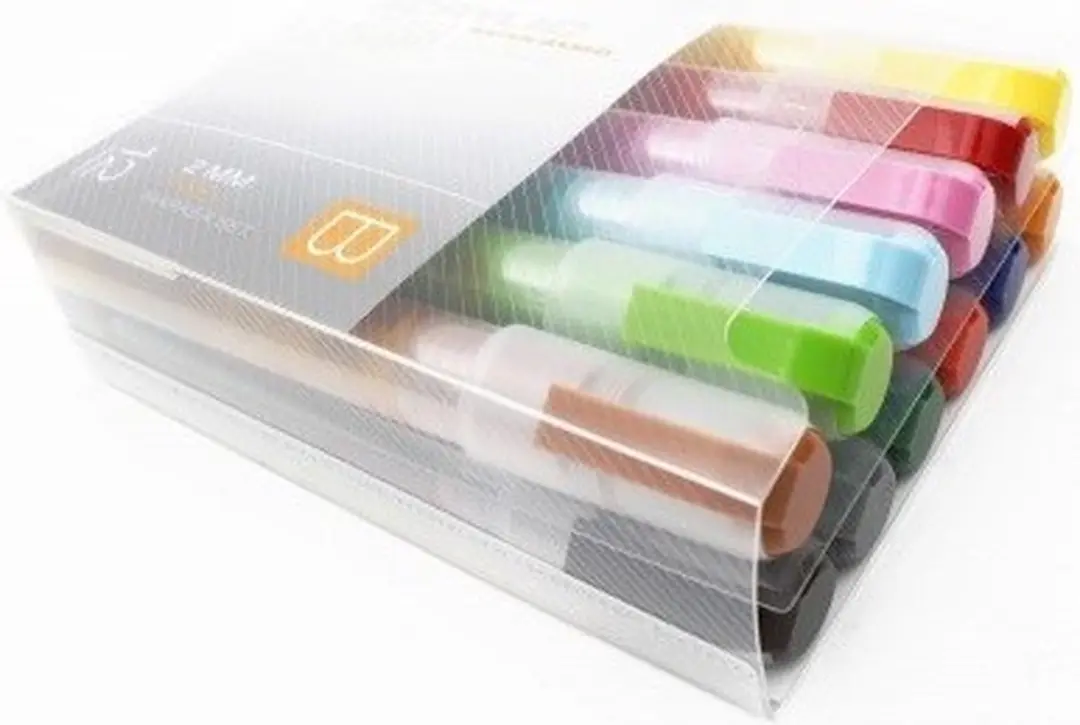 Montana ACRYLIC Marker 2mm Set - 12 Stuks Meerkleurig