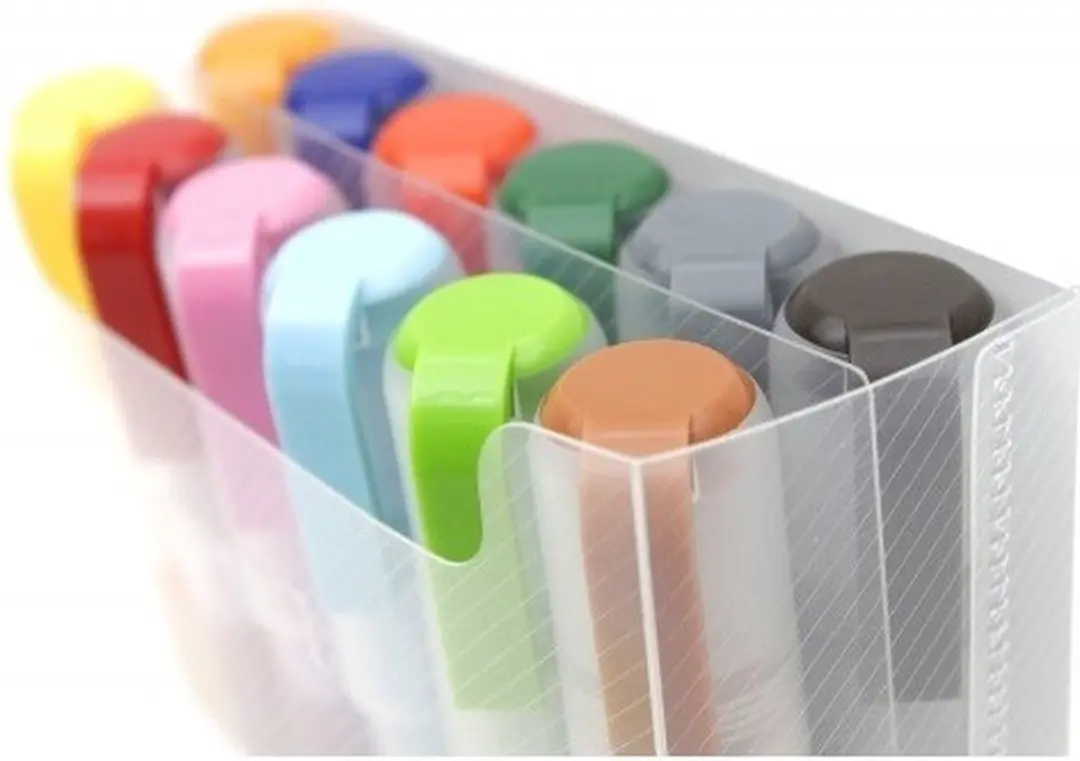 Montana ACRYLIC Marker 2mm Set - 12 Stuks Meerkleurig
