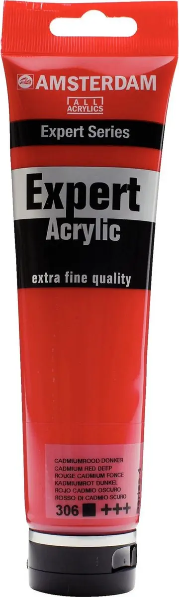 Amsterdam Acrylverf Cadmiumrood Donker 150ml