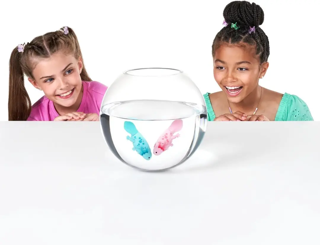 ZURU Pets Alive Swimming Axolotls Robot - Zalm/Roze
