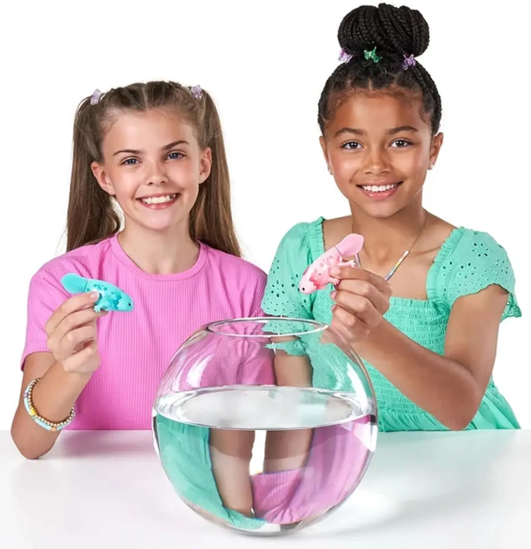 ZURU Pets Alive Swimming Axolotls Robot - Zalm/Roze