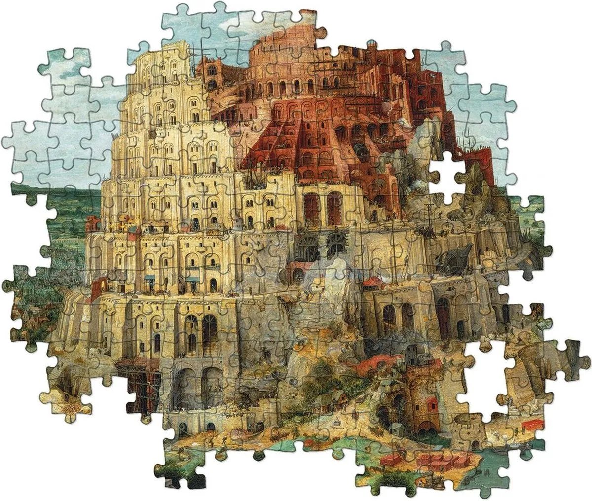Clementoni Museum Babel Tower Puzzel 1500 Stukjes - Multi kleur