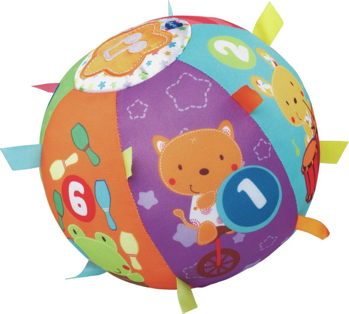 VTech Baby 80-166107 Pluche Speelgoed - 2 AAA Batterijen Meerkleurig