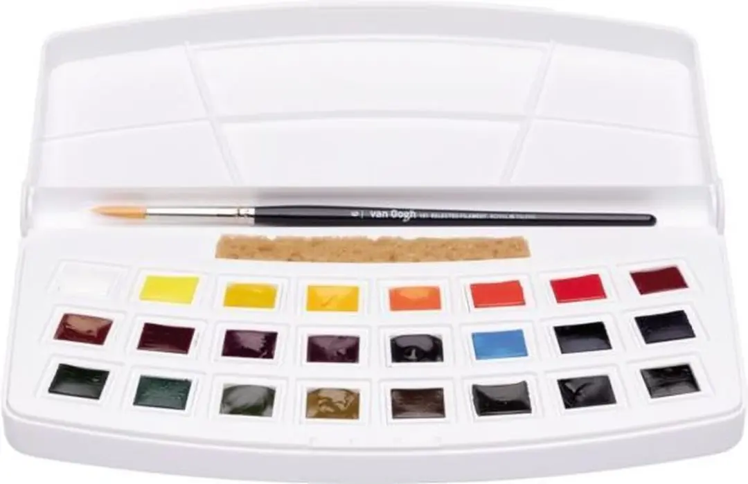 Van Gogh Aquarelverf Set 24 Kleuren - 24ml