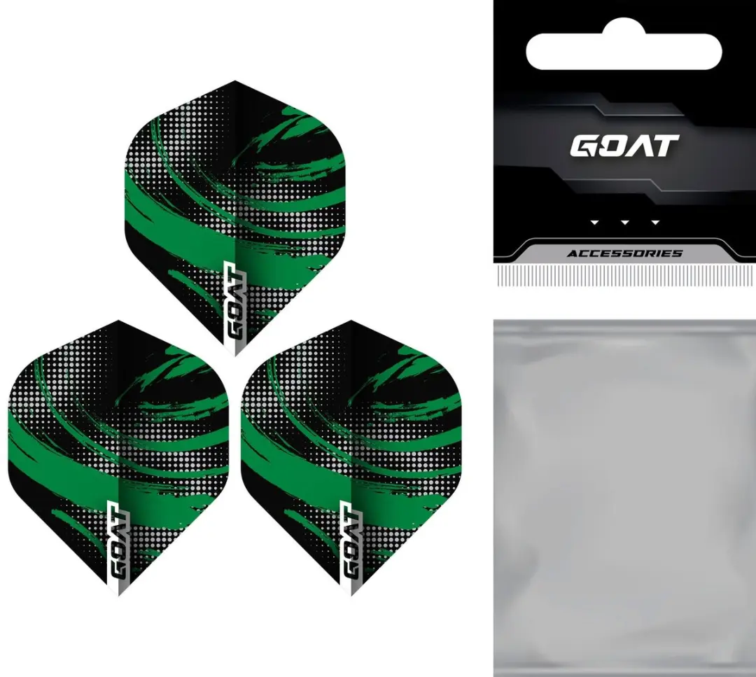 goat 8-Ball NO2 Dart Flights GD7005250 - 3 Stuks
