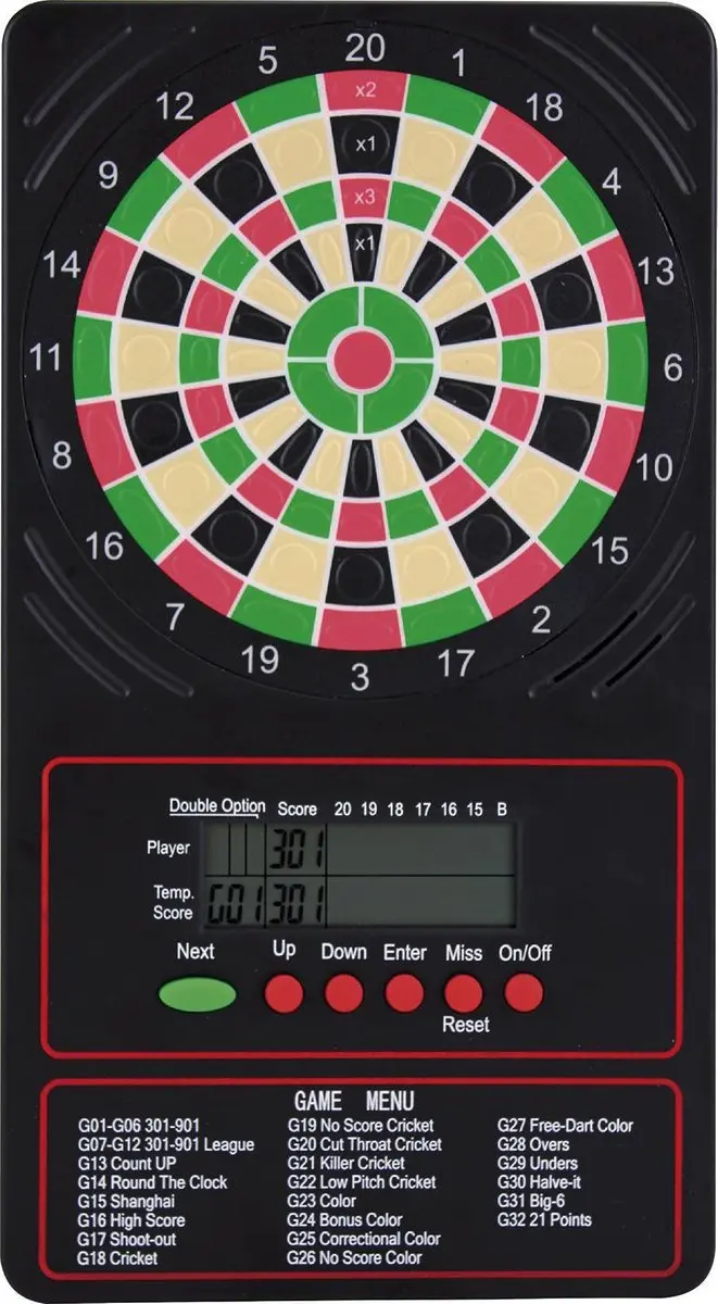 Winmau Ton Machine Touchpad Scorer 2 Dartbord