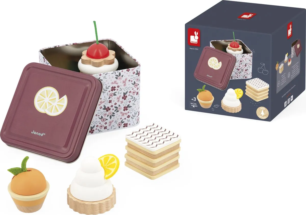 Janod Houten Gebaksset