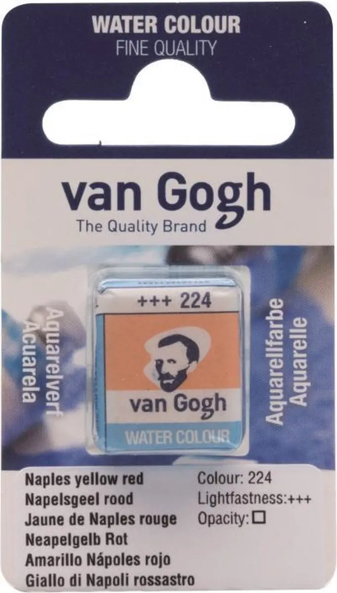 Van Gogh Waterverf Napje Naples Yellow Red 10g