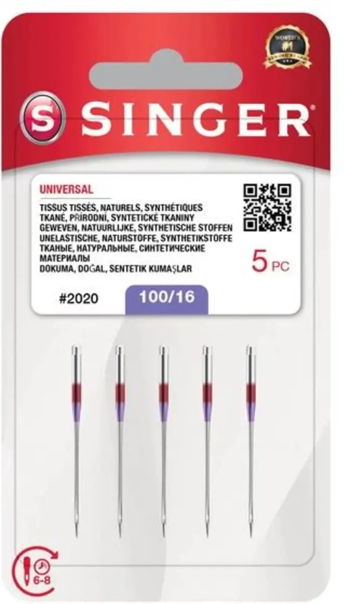 Singer Universal 2020 Naalden - 5 Stuks