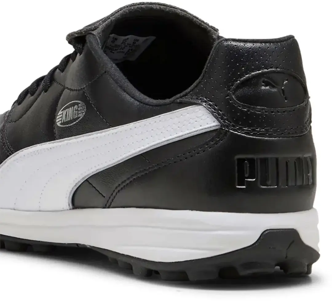 PUMA King Liga TF Voetbalschoenen - Zwart - Maat 42