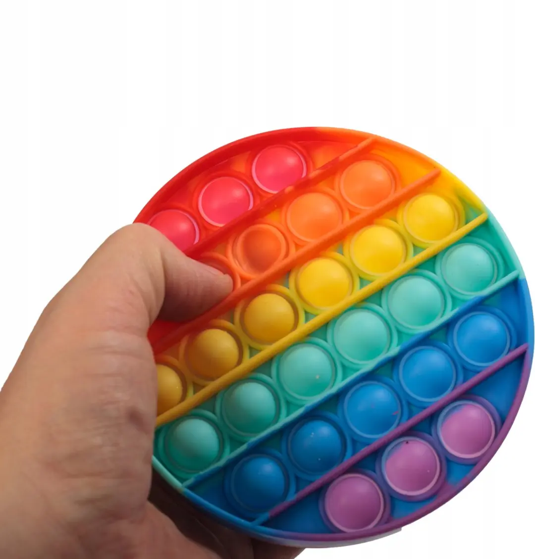 BK Zintuiglijk Push Pop It Antistress Speelgoed - 10 Kleuren
